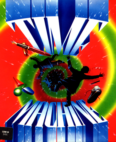 Time Machine box art for Commodore 64